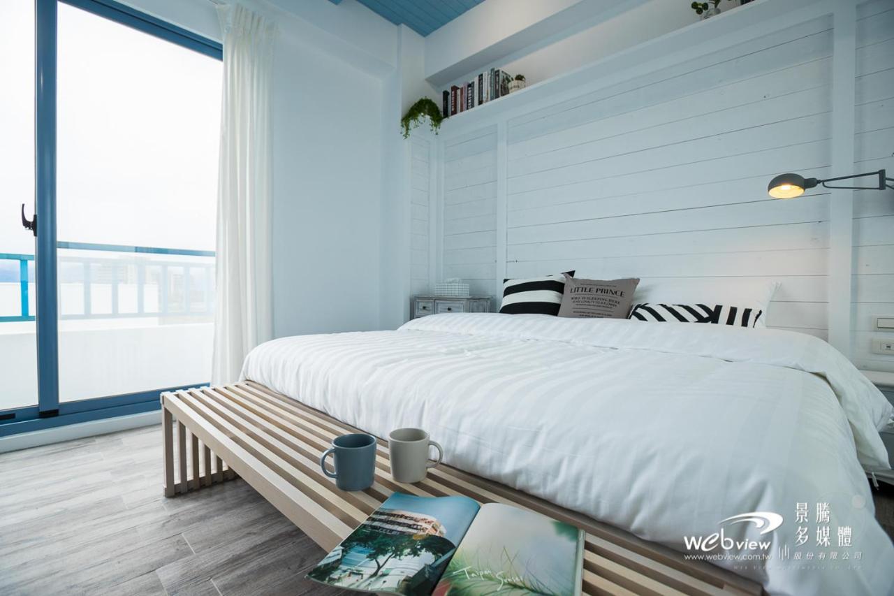 Appartement Blue White à Wujie Extérieur photo
