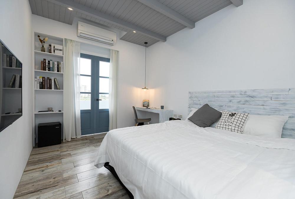 Appartement Blue White à Wujie Extérieur photo