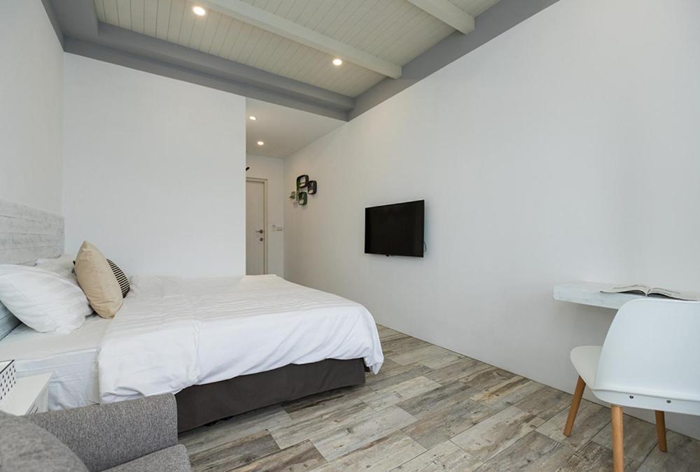 Appartement Blue White à Wujie Extérieur photo